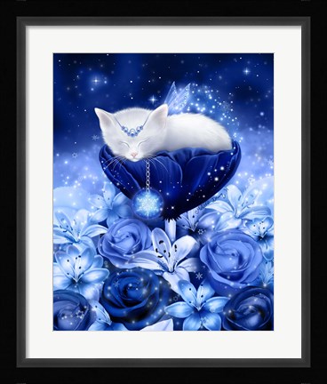 Framed Snowflake Daydreams Print