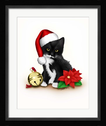 Framed Santa Claws Print