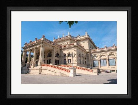 Framed Kursalon, Vienna, Austria Print