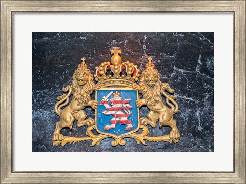 Framed Kupferberg Family Crest Print