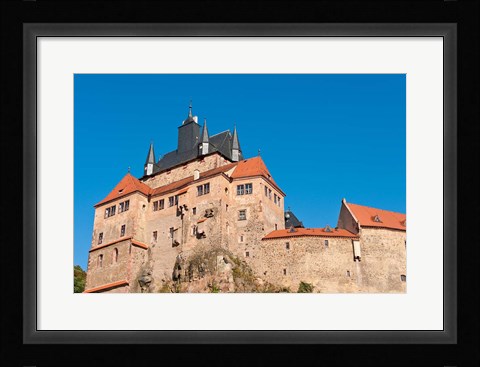 Framed Kriebstein Castle, Germany Print