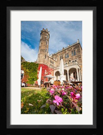 Framed Schloss Eckberg Castle, Germany Print