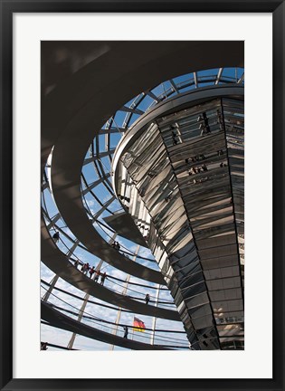 Framed Reichstag, Berlin, Germany Print