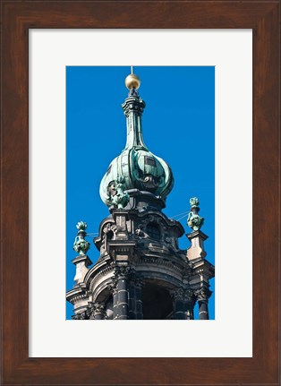 Framed Hofkirche (Church of the Court) Dresden, Germany Print