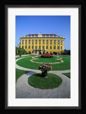 Framed Schonbrunn Palace, Vienna, Austria Print