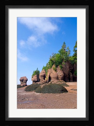 Framed Bay of Fundy Hopewell Rocks Print