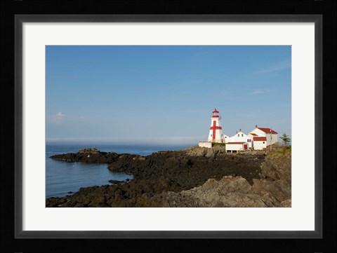 Framed East Quoddy Lighthouse Print