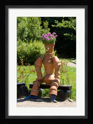 Framed Kingsbrea Gardens, New Brunswick Print