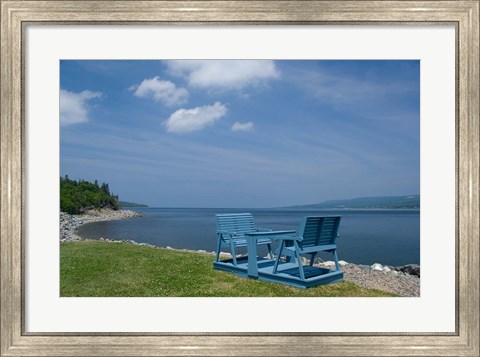 Framed Auld&#39;s Cove, Nova Scotia, Canada Print