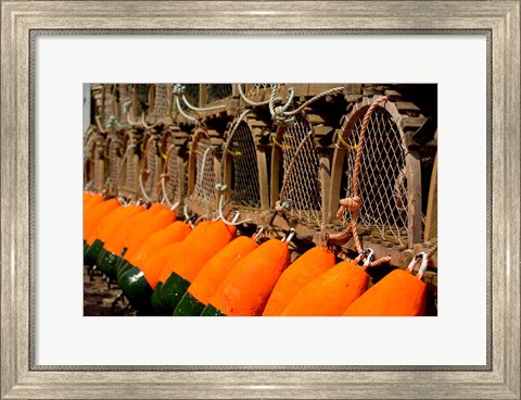 Framed Prince Edward Island, Rustico Lobster Fishing Print