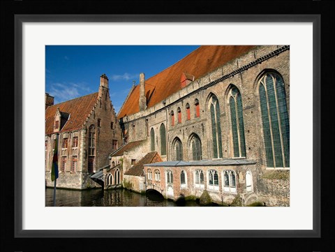 Framed Historic Brugge, Belgium Print