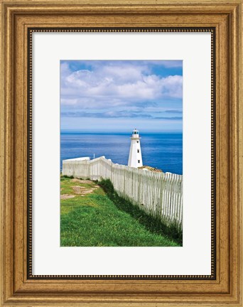 Framed Cape Spear Lighthouse Print