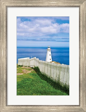 Framed Cape Spear Lighthouse Print