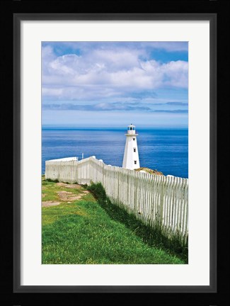 Framed Cape Spear Lighthouse Print