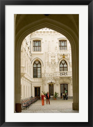 Framed Hluboka Castle, Czech Republic Print