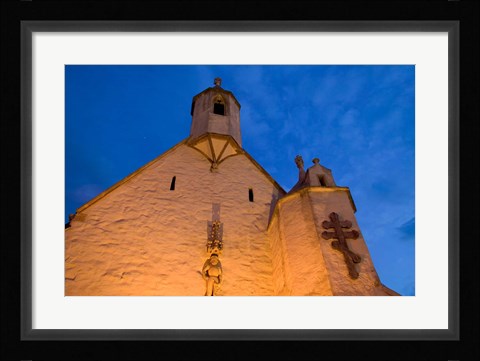 Framed Church in Znojmo, Czech Republic Print