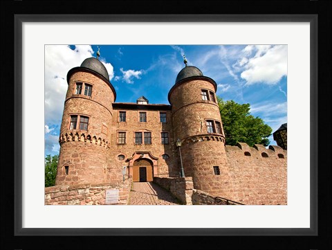 Framed Wertheim Castle, Wertheim, Germany Print