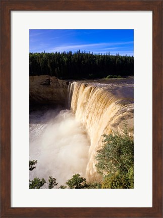 Framed Louise Falls, Twin Falls Gorge Print