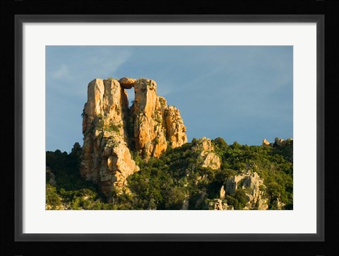 Framed Red Rock Formations by UNESCO World Heritage Site Print
