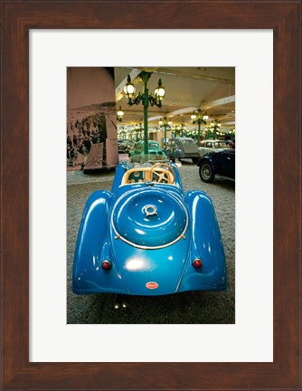 Framed Musee National de l&#39;Automobile, France Print