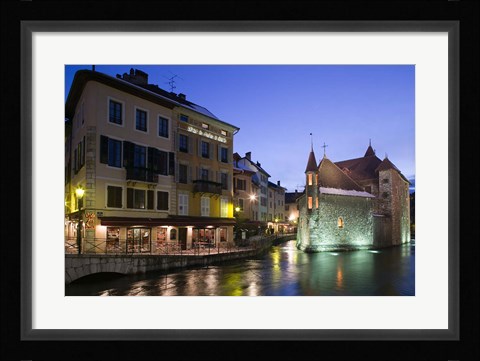 Framed Palais de l'Isle, Annecy Historical Museum Print