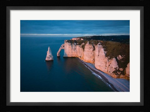 Framed Normandy at Etretat Print