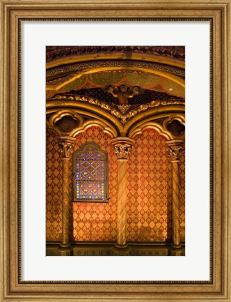 Framed Saint Chapelle, Paris, France Print