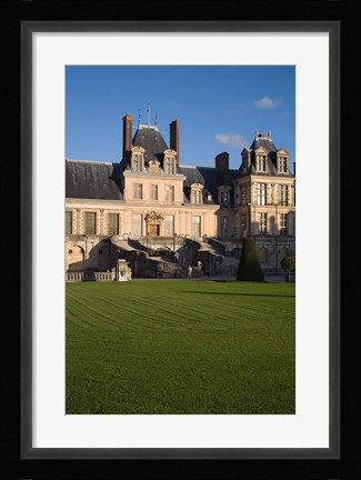 Framed Fontainebleau Chateau, Seine et Marne Print