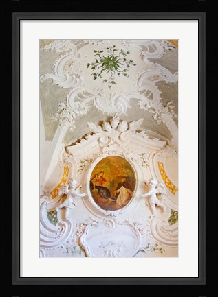 Framed Cathedral of Nebbio, Corsica Print