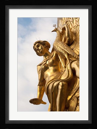 Framed Germany, Leipzig, Gold Print