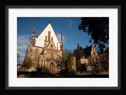 Framed St Thomas Church, Leipzig, Germany Print