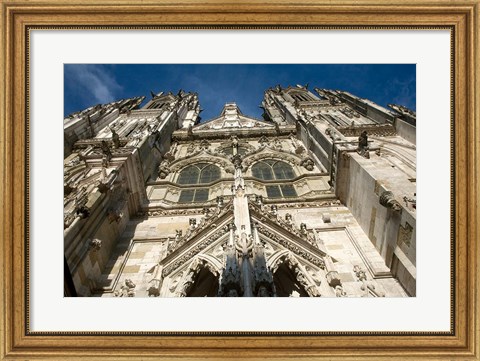 Framed St Peter&#39;s Cathedral, Regensburg, Germany Print