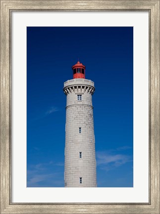 Framed Mole St-Louis Pier Lighthouse Print