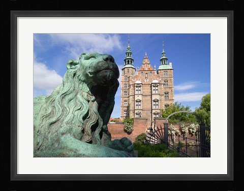 Framed Rosenborg Palace, Denmark Print