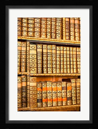 Framed Austria, Melk Abbey library Print