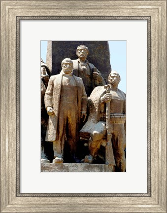 Framed Albania, Vlore, Independence Monument Print