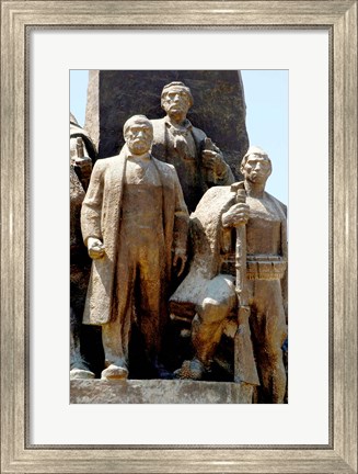 Framed Albania, Vlore, Independence Monument Print
