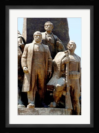 Framed Albania, Vlore, Independence Monument Print