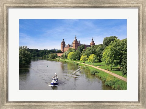 Framed Schloss Johannesburg, Aschaffenburg, Germany Print