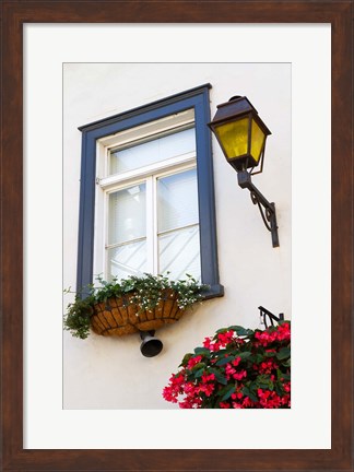Framed Old Town Window Print