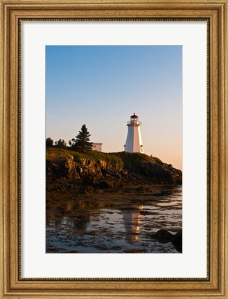 Framed Letite Passage Lighthouse Print