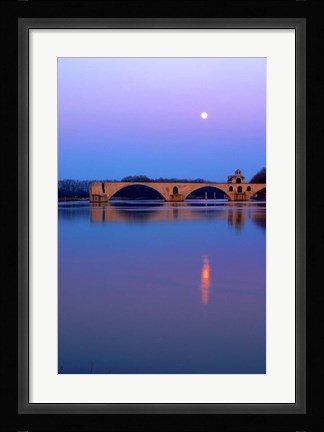 Framed St Benezet Bridge, Avignon Print