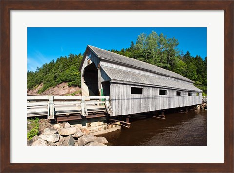 Framed New Brunswick, Irish River Print