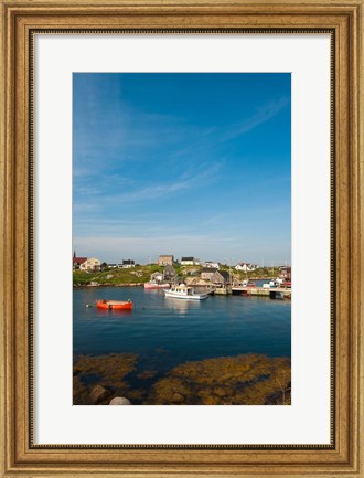 Framed Peggy&#39;s Cove Fishing Village Print