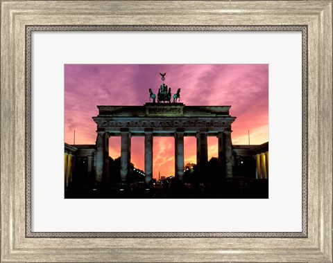 Framed Berlin Brandenburg Gate, Germany Print