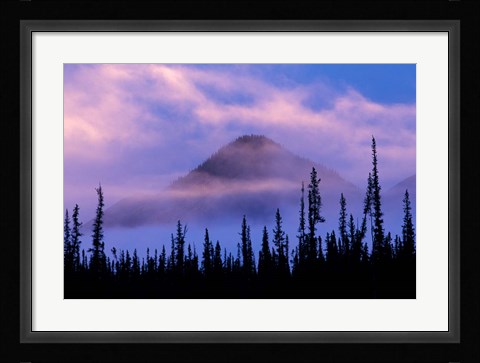 Framed MacKenzie Mountains, Canada Print