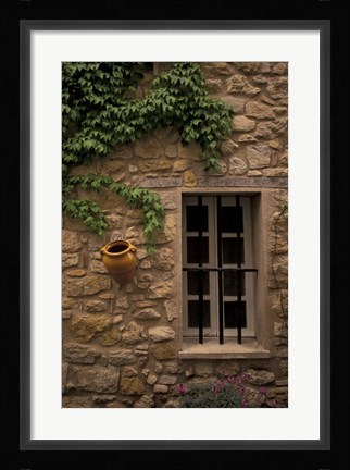 Framed Cote D'Azure, French Riviera, France Print