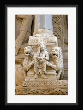 Framed Eglise St-Trophime, Arles, Provence, France Print