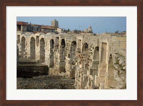 Framed Roman Amphitheatre, France Print