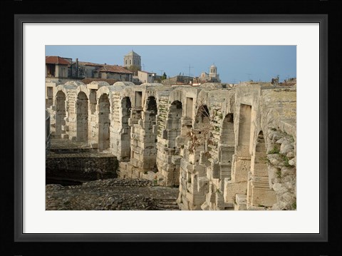 Framed Roman Amphitheatre, France Print
